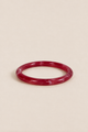 RUT CHERRY RED BANGLE