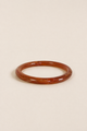 RUT SMAL DARK AMBER BANGLE