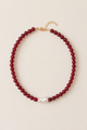 JASMINE BAROQUE NECKLACE RED