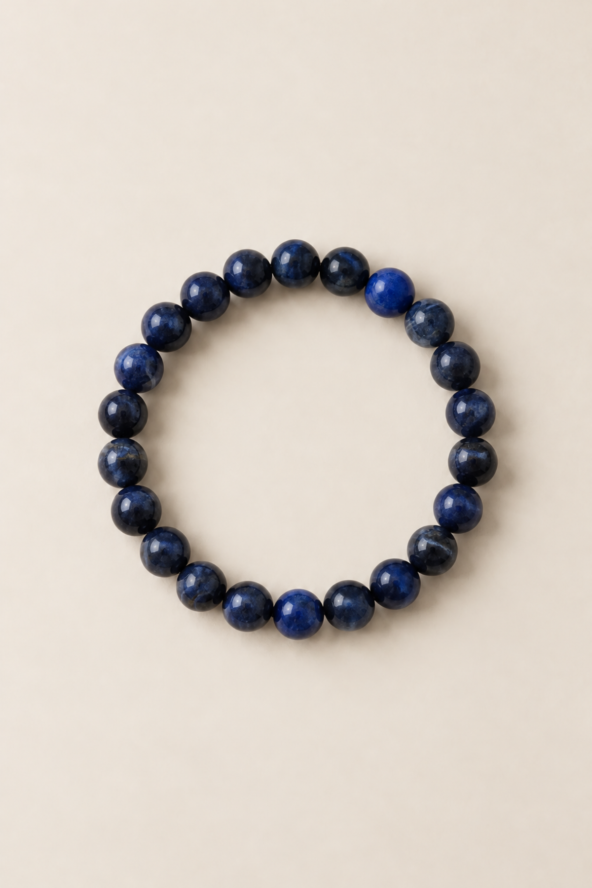 ELIN NAVY AGATE BRACELET