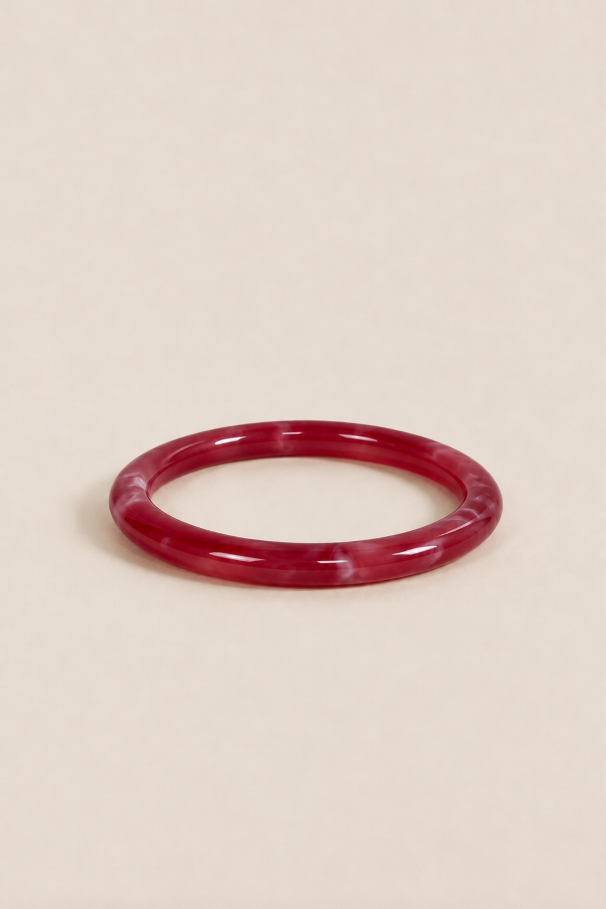 RUT CHERRY RED BANGLE