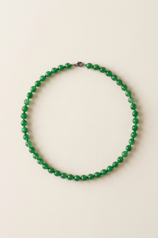 IDA GREEN BEAD NECKLACE