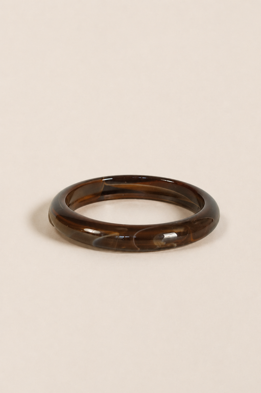VERA CLASSIC DARK BROWN BANGLE