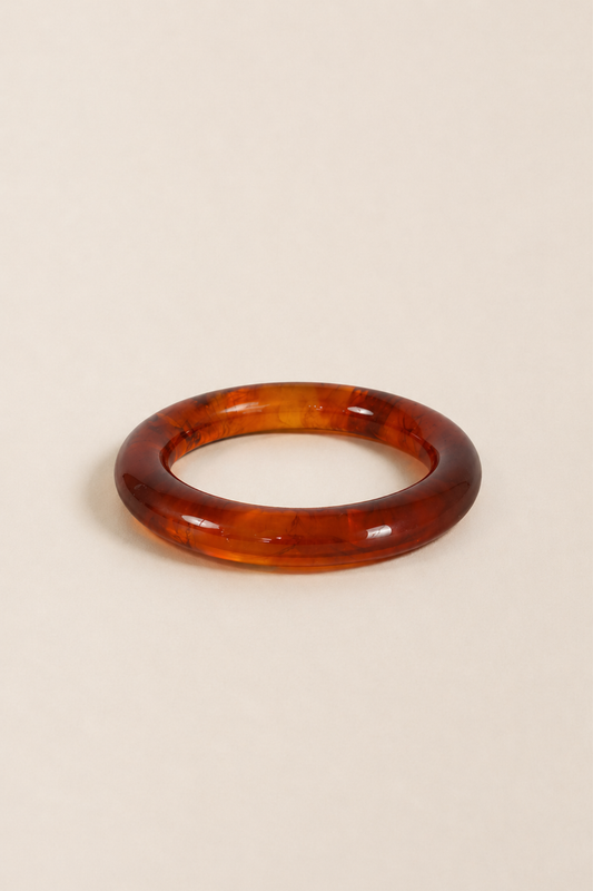 CAMILLE BOLD AMBER BANGLE