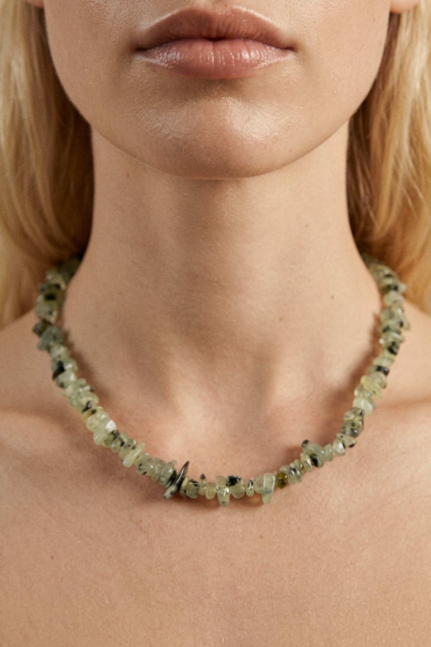 MAJA GREEN CORAL NECKLACE