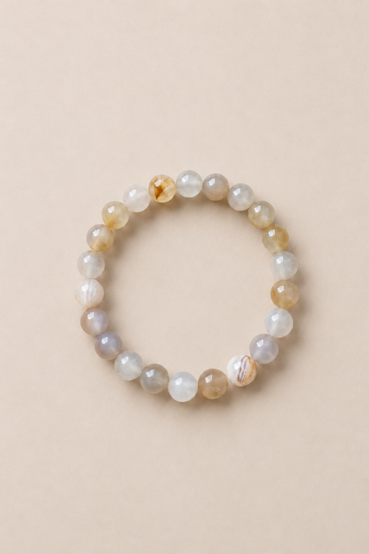 ELIN PALE AGATE BRACELET