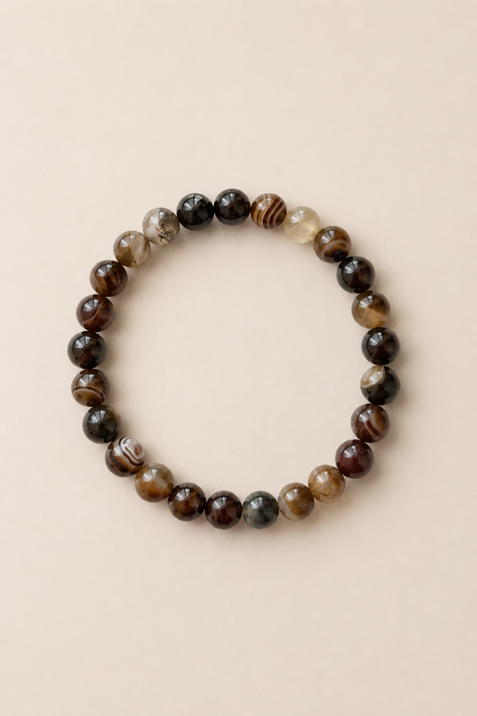 ELIN DARK AGATE BRACELET