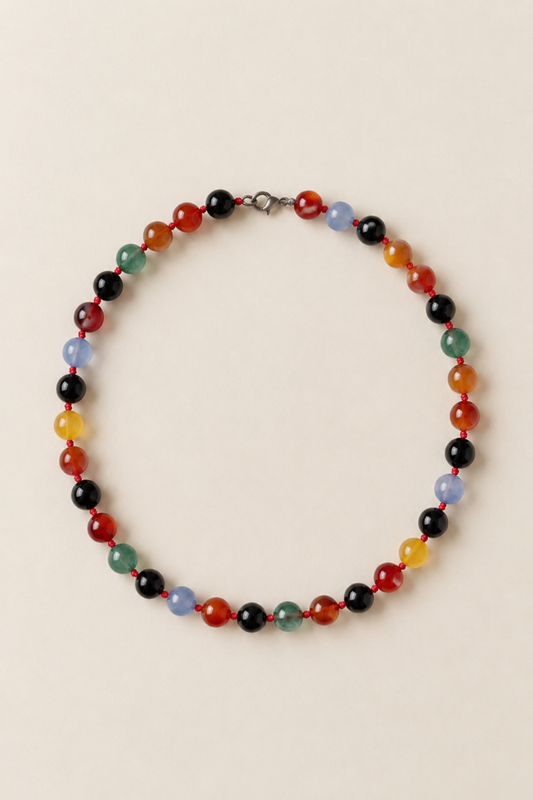 GRETE MULTI BEAD NECKLACE