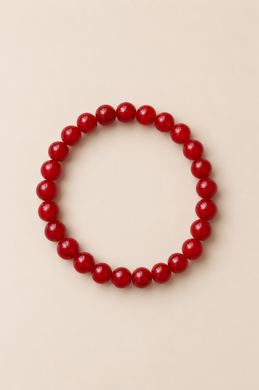 ELIN RED AGATE BRACELET